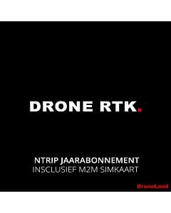 DroneRTK NTRIP Jaarabonnement Inclusief M2M Simkaart